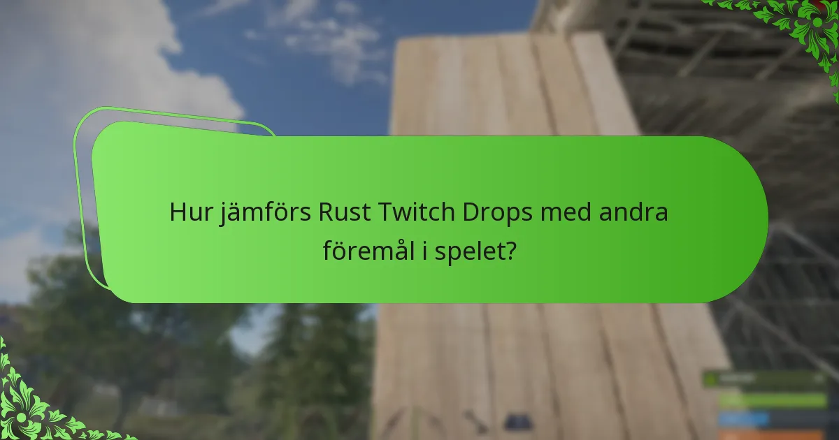 Vilka unika designer finns tillgängliga i Rust Twitch Drops?