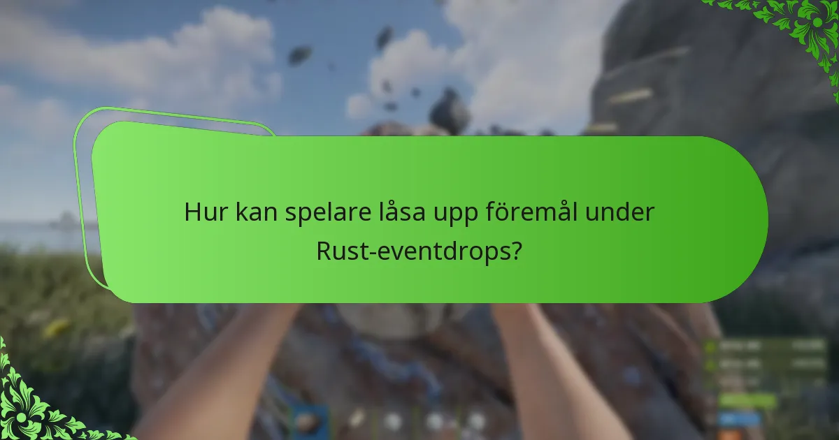 Vilka välgörenhetskampanjer är kopplade till Rust-eventdrops?