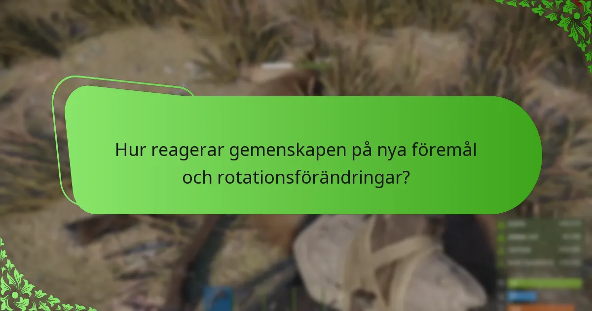 Vad är de senaste rotationsuppdateringarna för Rust Item Store?