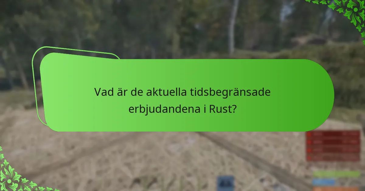Hur stöder Rust-gemenskapen eventdrops?