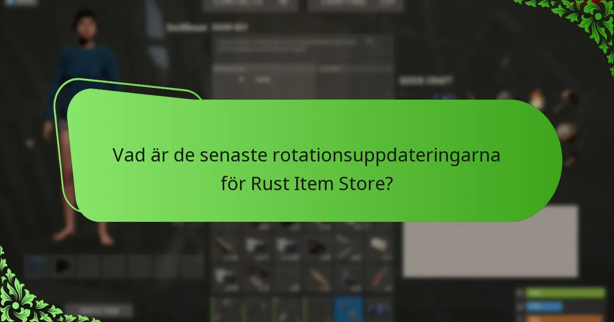 Hur reagerar gemenskapen på nya föremål och rotationsförändringar?