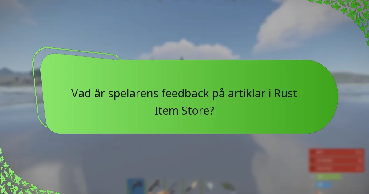 Hur jämför sig Rust Item Store med andra spelbutiker för artiklar?